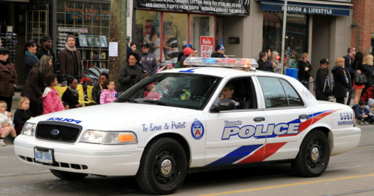 Toronto PD Backing Anti-Israel Protests
