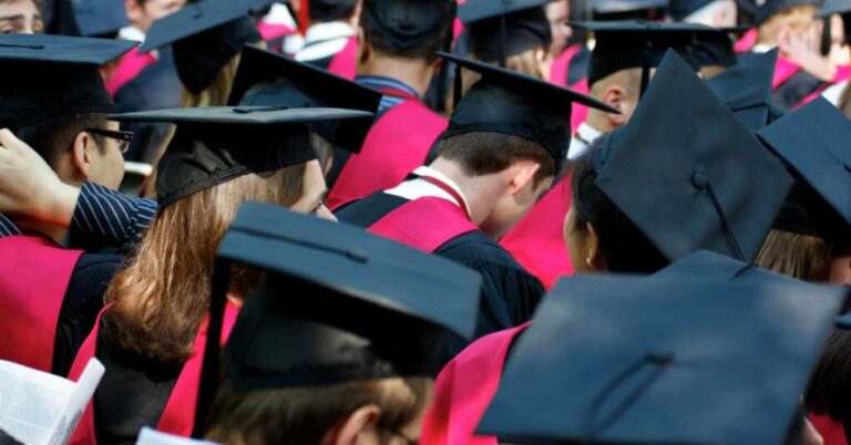 Boston U Graduates Refuse To Share Their Celebration With Protesters